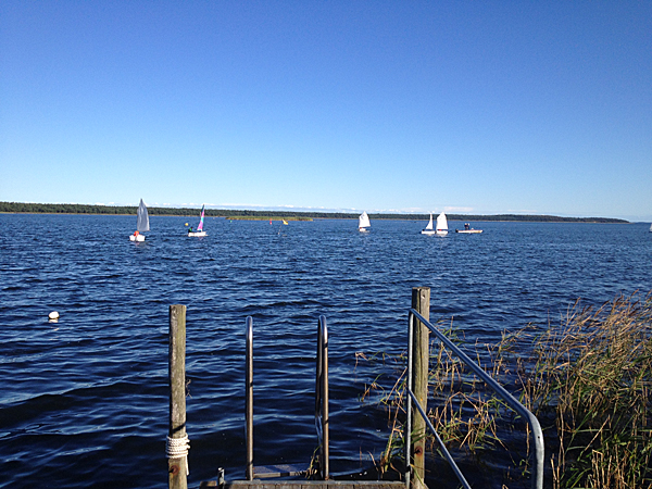 Wasserkante in Breege