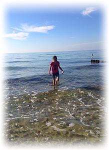 Baden in der Ostsee