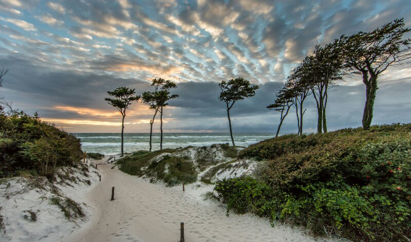 Strand auf der Halbinsel Wittow