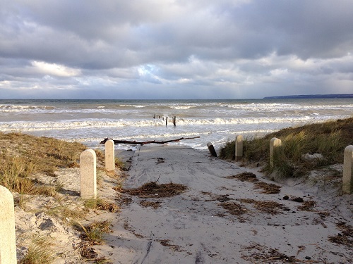 Strand auf der Halbinsel Wittow